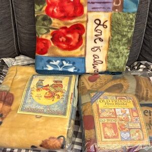 Old Friend Fleece Blanket bundle